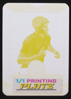 Lamine Yamal 2024 Leaf Collective Printing Plate Yellow #PPALM1 #1/1 at PristineAuction.com