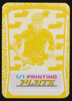 Lamine Yamal 2024 Leaf Metal Thanksgiving Exclusive Printing Plates Yellow #TALY1 #1/1 at PristineAuction.com