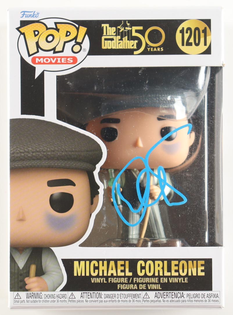 Al Pacino Signed "The Godfather: 50 Years" #1201 Michael Corleone Funko Pop! Vinyl Figure (ACOA) at PristineAuction.com Al Pacino Signed "The Godfather: 50 Years" #1201 Michael Corleone Funko Pop! Vinyl Figure (ACOA) at PristineAuction.com