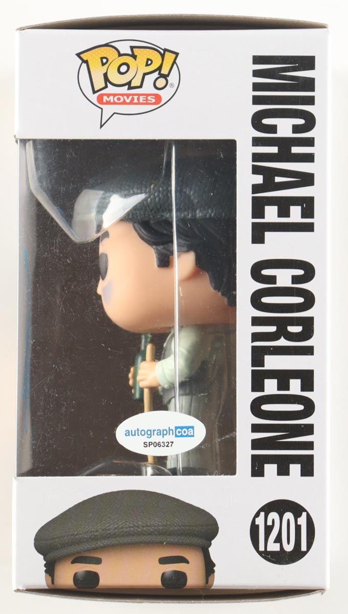 Al Pacino Signed "The Godfather: 50 Years" #1201 Michael Corleone Funko Pop! Vinyl Figure (ACOA) at PristineAuction.com Al Pacino Signed "The Godfather: 50 Years" #1201 Michael Corleone Funko Pop! Vinyl Figure (ACOA) at PristineAuction.com