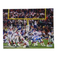 Scott Norwood Signed Bills 8x10 Photo (Stacks of Plaques) at PristineAuction.com