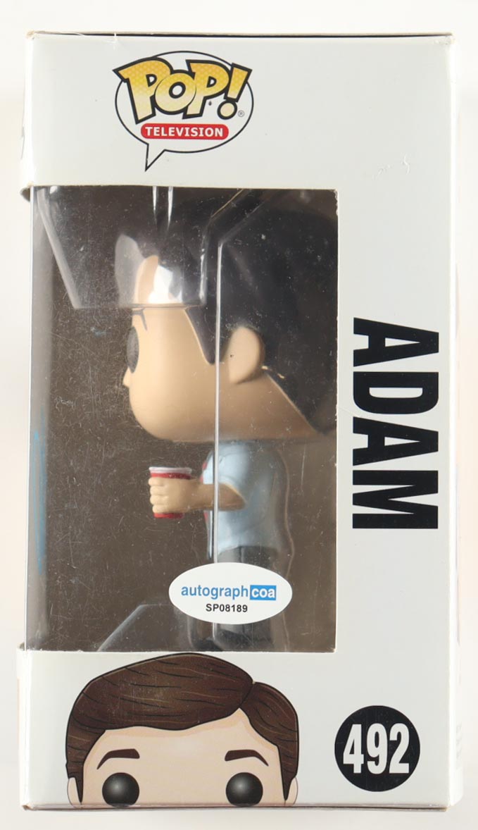 Adam DeVine Signed "Workaholics" #492 Adam Funko Pop! Vinyl Figure (ACOA) at PristineAuction.com Adam DeVine Signed "Workaholics" #492 Adam Funko Pop! Vinyl Figure (ACOA) at PristineAuction.com