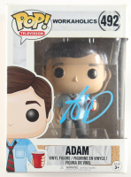 Adam DeVine Signed "Workaholics" #492 Adam Funko Pop! Vinyl Figure (ACOA) at PristineAuction.com
