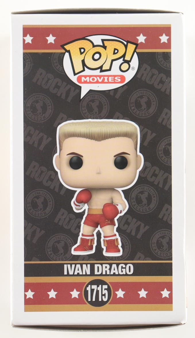 Dolph Lundgren Signed "Rocky" #1715 Ivan Drago Funko Pop! Vinyl Figure (ACOA) at PristineAuction.com Dolph Lundgren Signed "Rocky" #1715 Ivan Drago Funko Pop! Vinyl Figure (ACOA) at PristineAuction.com