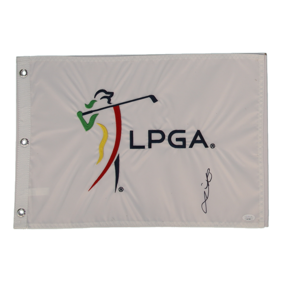 Lydia Ko Signed LPGA Tournament Pin Flag (JSA) at PristineAuction.com Lydia Ko Signed LPGA Tournament Pin Flag (JSA) at PristineAuction.com