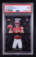 Jayden Daniels 2024 Panini Prizm Prizmatic #3 RC (PSA 9) at PristineAuction.com