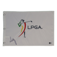 Nelly Korda Signed LPGA Tournament Pin Flag (Beckett) at PristineAuction.com
