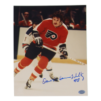 Dave "The Hammer" Schultz Signed Flyers 8x10 Photo (Stacks of Plaques) at PristineAuction.com