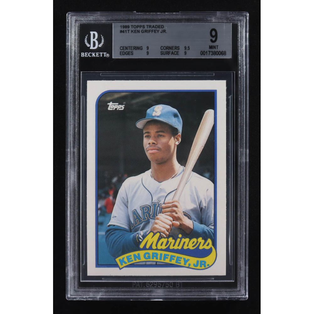 Ken Griffey Jr. 1989 Topps Traded #41T RC (BGS 9) at PristineAuction.com