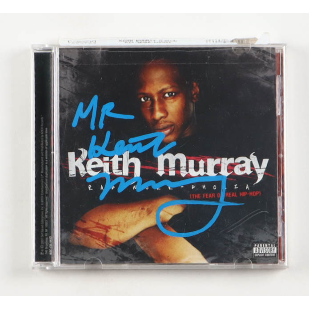 Keith Murray Signed "Rap-Murr-Phobia" CD Insert (Beckett) at PristineAuction.com