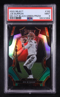 Joe Burrow 2022 Select Prizm Black and Green Die Cut #120 (PSA 9) at PristineAuction.com