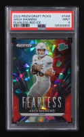 Arch Manning 2024 Panini Prizm Draft Picks Fearless-Red Ice Rated Prospect #F-AM RC (PSA 9) at PristineAuction.com