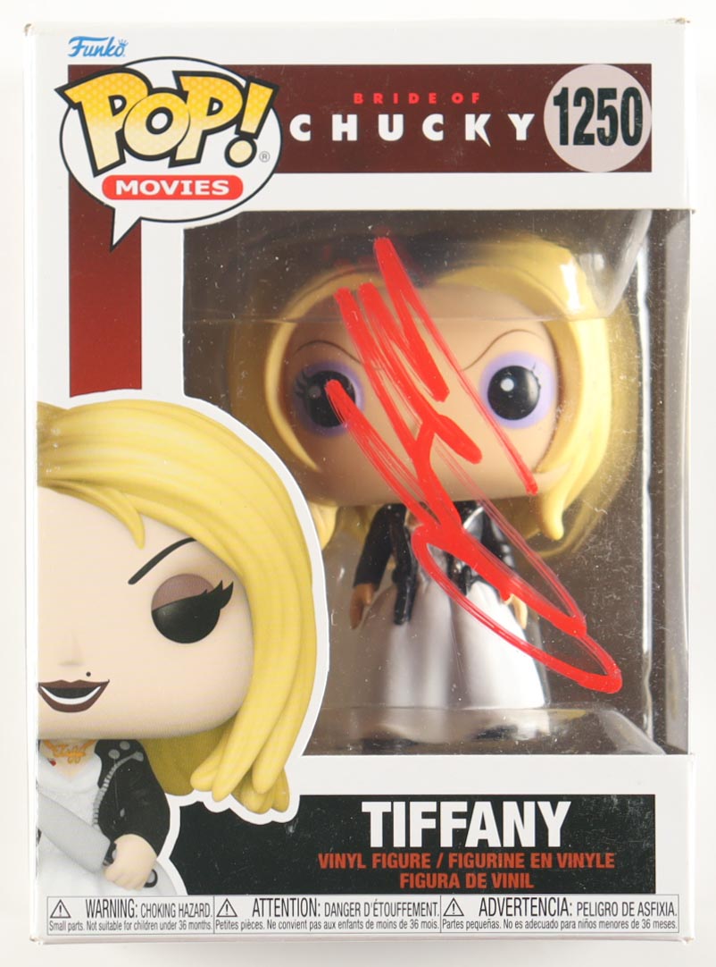 Jennifer Tilly Signed "Bride of Chucky" #1250 Tiffany Funko Pop! Vinyl Figure (ACOA) at PristineAuction.com Jennifer Tilly Signed "Bride of Chucky" #1250 Tiffany Funko Pop! Vinyl Figure (ACOA) at PristineAuction.com