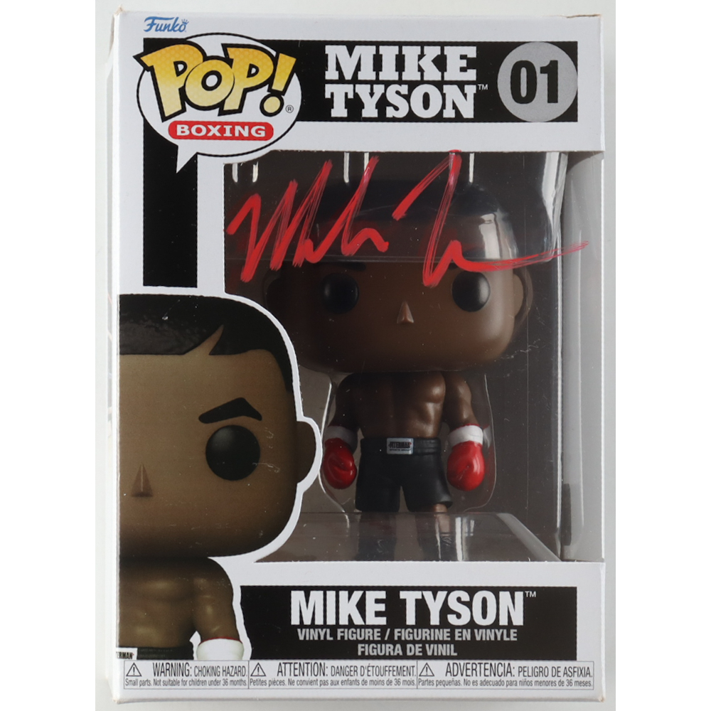 Mike Tyson Signed #01 Funko Pop! Vinyl Figure (Tyson) at PristineAuction.com