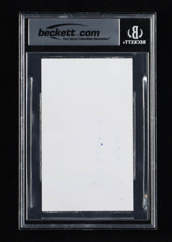 Keith Murray Signed 3x5 Index Card (Beckett) at PristineAuction.com Keith Murray Signed 3x5 Index Card (Beckett) at PristineAuction.com