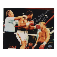 Ray Mercer Signed 8x10 Photo Inscribed "KO" (Stacks of Plaques) at PristineAuction.com