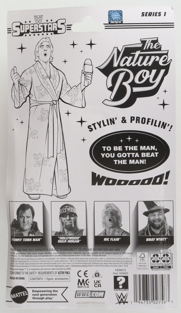 Ric Flair Signed WWE Superstars Series 1 Action Figure (JSA) at PristineAuction.com Ric Flair Signed WWE Superstars Series 1 Action Figure (JSA) at PristineAuction.com