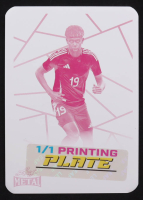 Lamine Yamal 2024 Leaf Collective Printing Plates Magenta #90ALM1 #1/1 at PristineAuction.com
