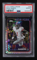 Malik Nabers 2024 Topps Chrome X-Fractor #205 RC (PSA 10) at PristineAuction.com