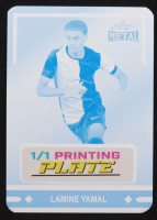 Lamine Yamal 2024 Leaf Collective Printing Plates Cyan #GLPLM1 #1/1 at PristineAuction.com