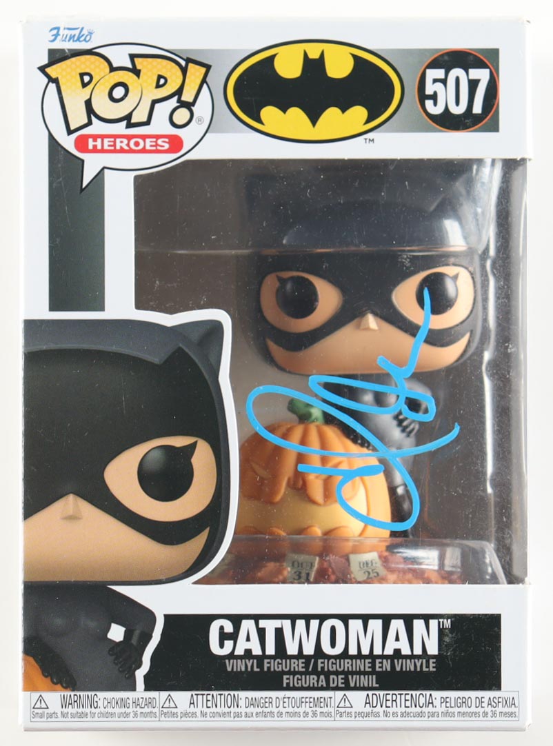 Halle Berry Signed "Batman" #507 Catwoman Funko Pop! Vinyl Figure (ACOA) at PristineAuction.com Halle Berry Signed "Batman" #507 Catwoman Funko Pop! Vinyl Figure (ACOA) at PristineAuction.com