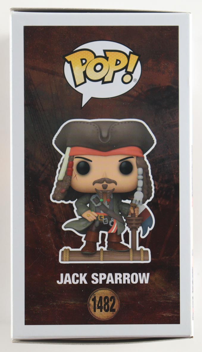 Johnny Depp Signed "Pirates Of The Caribbean" #1482 Jack Sparrow Funko Pop! Vinyl Figure (ACOA) at PristineAuction.com Johnny Depp Signed "Pirates Of The Caribbean" #1482 Jack Sparrow Funko Pop! Vinyl Figure (ACOA) at PristineAuction.com