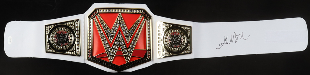 Alexa Bliss Signed WWE Championship Replica Belt (JSA) at PristineAuction.com Alexa Bliss Signed WWE Championship Replica Belt (JSA) at PristineAuction.com