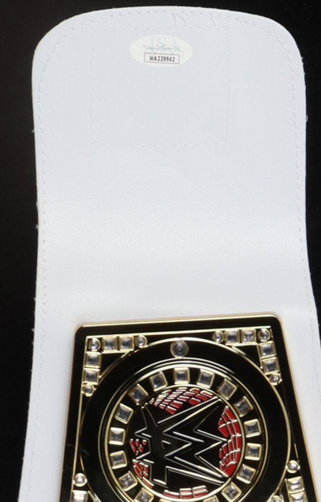 Alexa Bliss Signed WWE Championship Replica Belt (JSA) at PristineAuction.com Alexa Bliss Signed WWE Championship Replica Belt (JSA) at PristineAuction.com