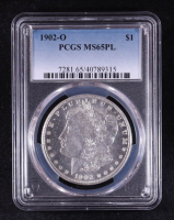 1902-O Morgan Silver Dollar (PCGS MS65PL) at PristineAuction.com