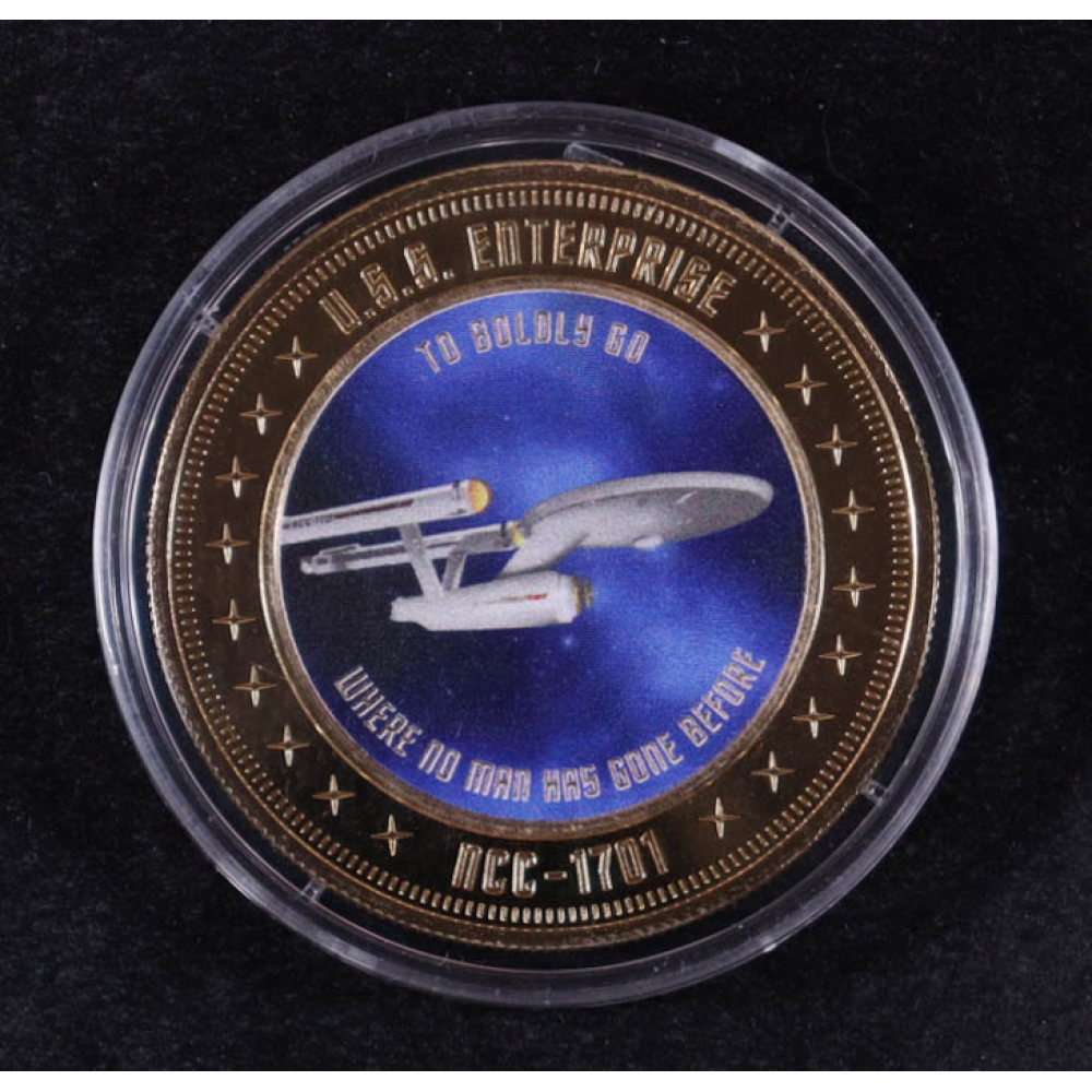 2016 Bradford Exchange "Star Trek: The Original Series" Commemorative Coin at PristineAuction.com