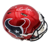Andre Johnson Signed Texans Full-Size Authentic On-Field Alternate Speed Helmet (Radtke) at PristineAuction.com