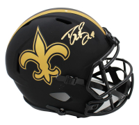 Drew Brees Signed Saints Full-Size Eclipse Alternate Speed Helmet (Beckett) at PristineAuction.com