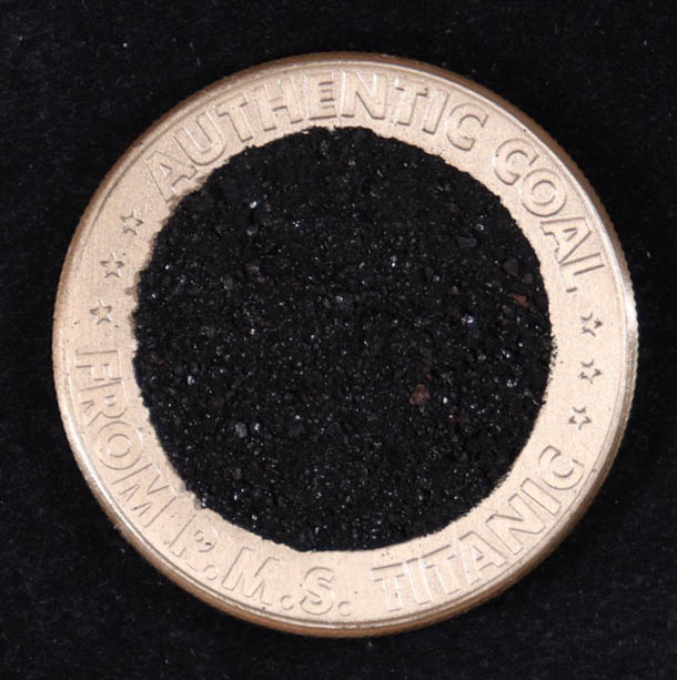 Titanic Coal Coin at PristineAuction.com Titanic Coal Coin at PristineAuction.com