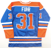 Grant Fuhr Signed Jersey (Beckett) at PristineAuction.com