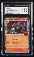 Houndoom 2023 Pokemon Trick or Trade BOOster #034 (CGC 10) at PristineAuction.com