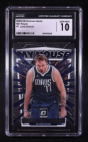 Luka Doncic 2023-24 Donruss Optic My House #1 (CGC 10) at PristineAuction.com