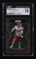Patrick Mahomes II 2021 Panini Prizm #190 (CGC 10) at PristineAuction.com