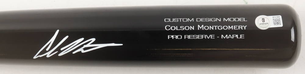 Colson Montgomery Signed Victus Player Model Baseball Bat (Beckett) at PristineAuction.com Colson Montgomery Signed Victus Player Model Baseball Bat (Beckett) at PristineAuction.com