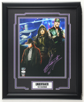 The Undertaker Signed WWE Custom Framed Photo Display (Undertaker & JSA) (See Description) at PristineAuction.com