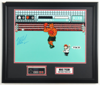 Mike Tyson Signed "Punch-Out!!" Custom Framed Photo Display with Nintendo Controller (Tyson & JSA) at PristineAuction.com
