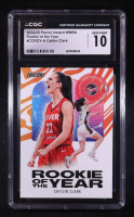 Caitlin Clark 2024 Panini Instant WNBA Caitlin Clark Rookie of the Year #CCROYA RC (CGC 10) at PristineAuction.com