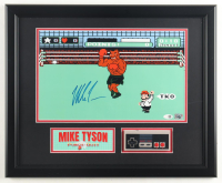 Mike Tyson Signed "Punch-Out!!" Custom Framed Photo Display with Nintendo Controller (Tyson & JSA) at PristineAuction.com