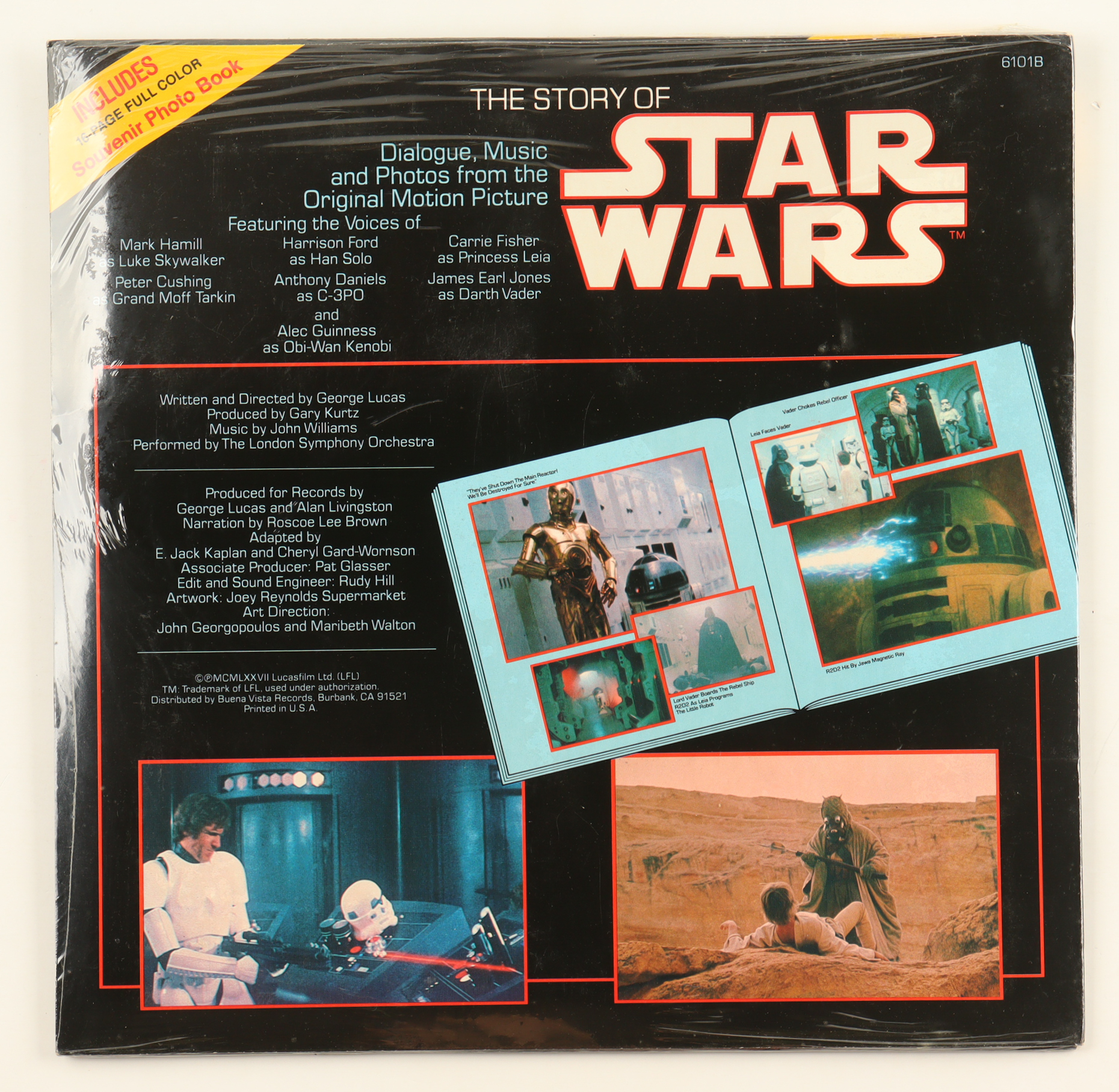 1977 "The Story of Star Wars" Original Cassette Album at PristineAuction.com 1977 "The Story of Star Wars" Original Cassette Album at PristineAuction.com