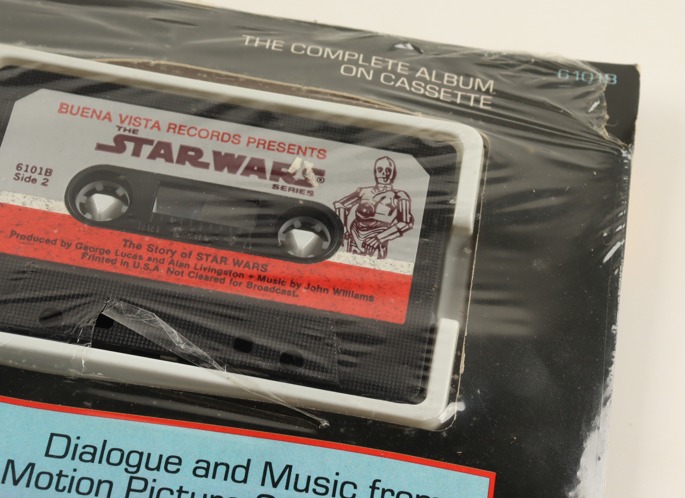 1977 "The Story of Star Wars" Original Cassette Album at PristineAuction.com 1977 "The Story of Star Wars" Original Cassette Album at PristineAuction.com