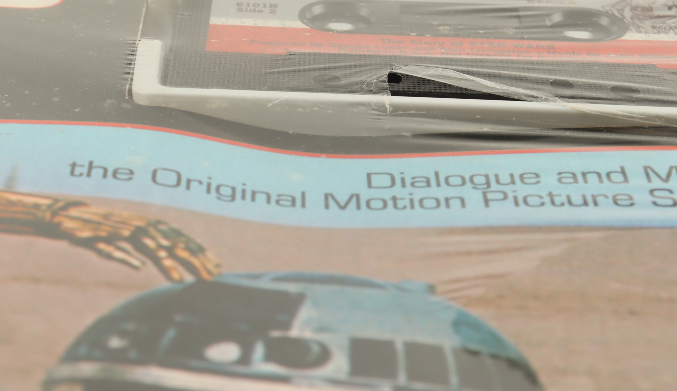 1977 "The Story of Star Wars" Original Cassette Album at PristineAuction.com 1977 "The Story of Star Wars" Original Cassette Album at PristineAuction.com
