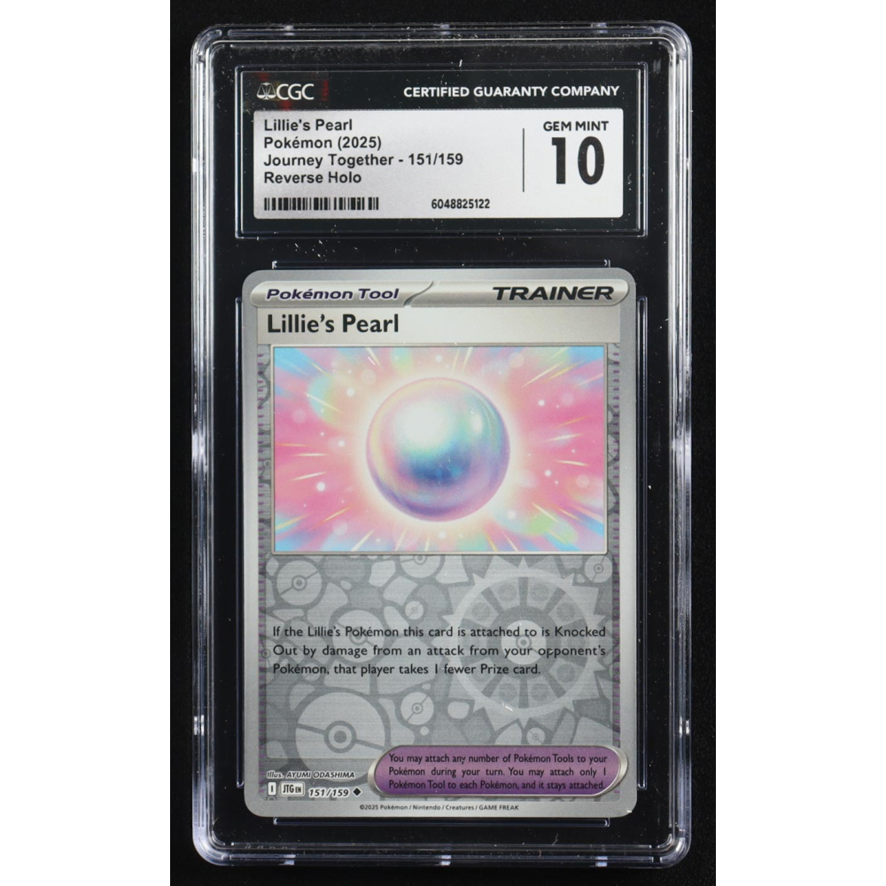 Lillie's Pearl 2025 Pokemon Journey Together #151 (CGC 10) at PristineAuction.com