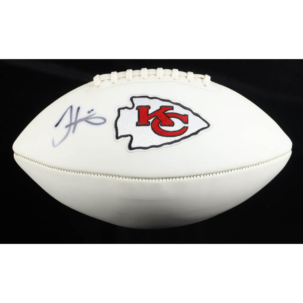 Tyreek Hill Signed Chiefs Logo Football (JSA) at PristineAuction.com
