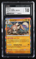 Lycanroc 2025 Pokemon Journey Together #085 (CGC 10) at PristineAuction.com