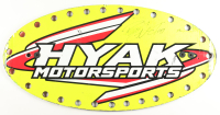 Ricky Stenhouse Jr. Signed "Hyak Motorsports" Race-Used Pit Board (PA) at PristineAuction.com