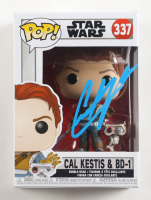 Cameron Monaghan Signed "Star Wars" #337 Cal Kestis & BD-1 Funko Pop! Bobble-Head Vinyl Figure (Beckett) at PristineAuction.com